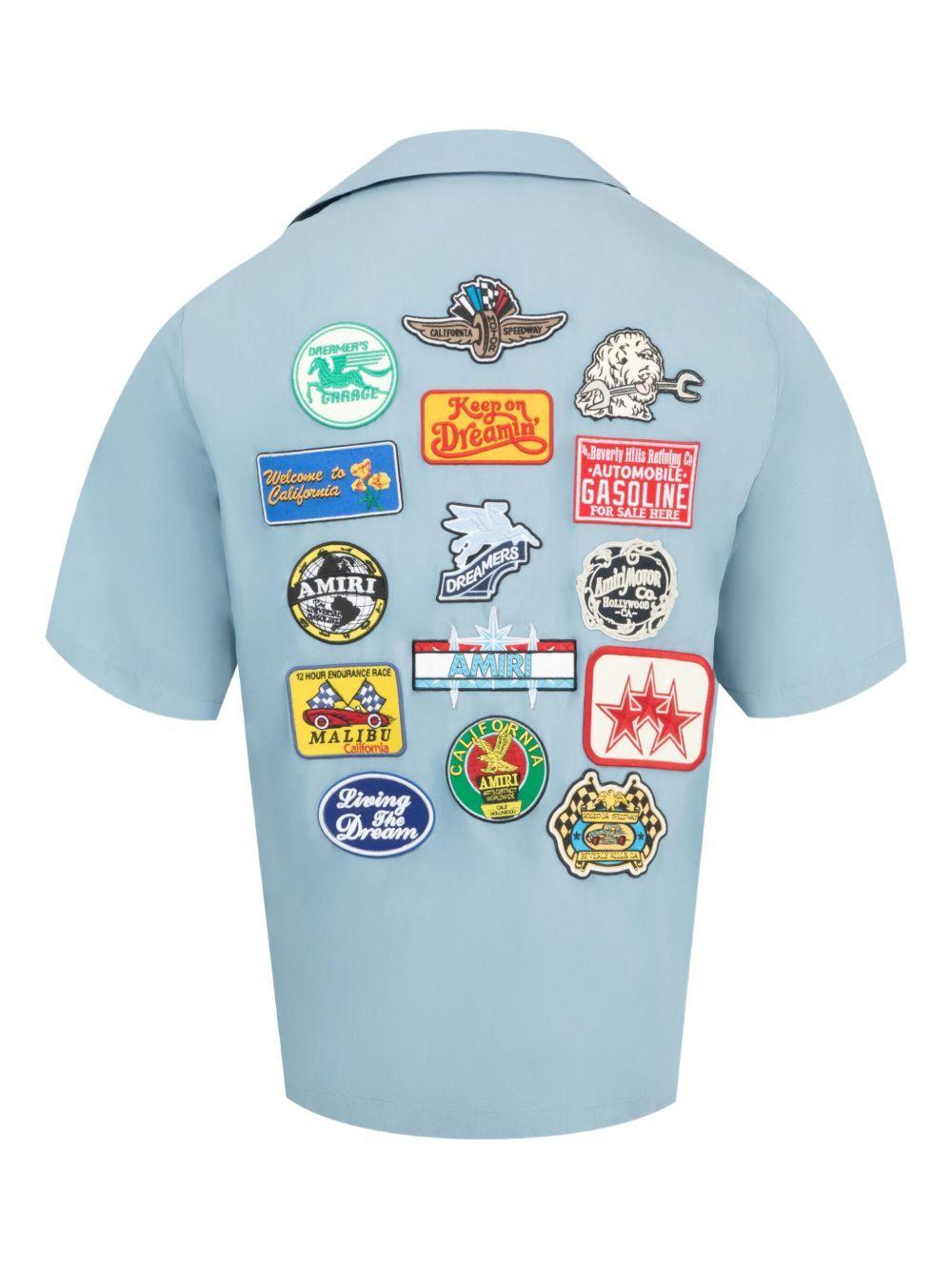 Station patch-pocket bowling shirt Product Image