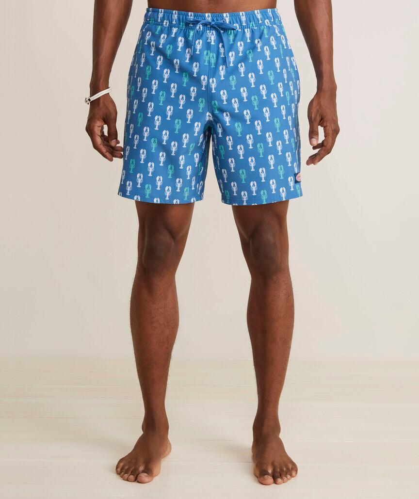 7 Inch Printed Chappy Swim Trunks Product Image