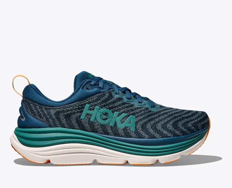 HOKA Mens Gaviota 5 Shoes in Shadow/Dusk, Size 9.5 Product Image