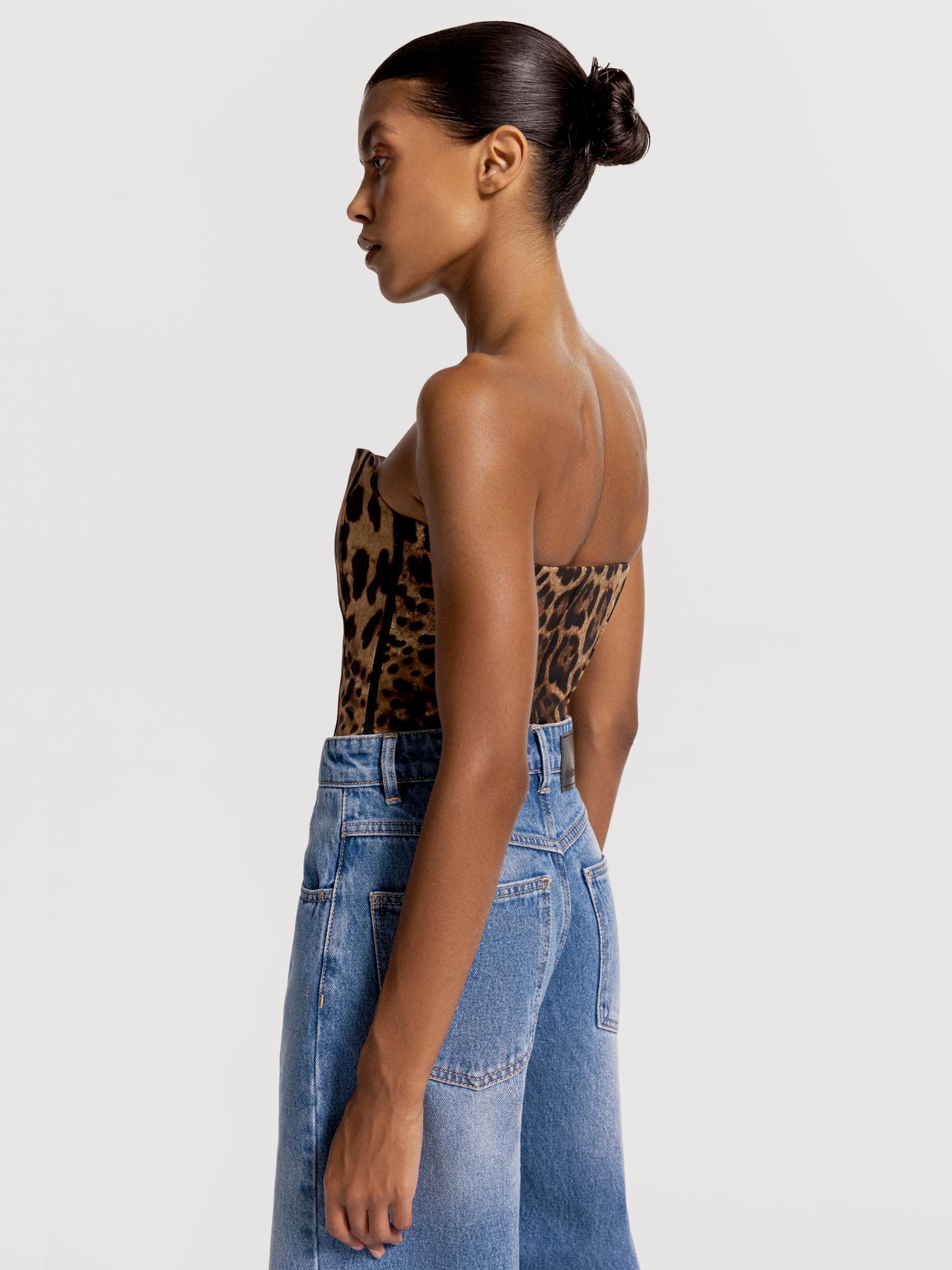 Etta bandeau in Leopard Product Image