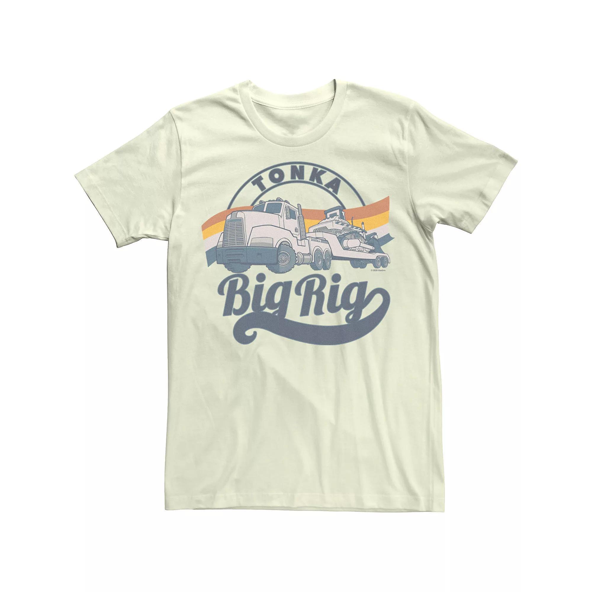 Men's Tonka Big Rig Retro Logo Tee, Size: Medium, Natural Product Image