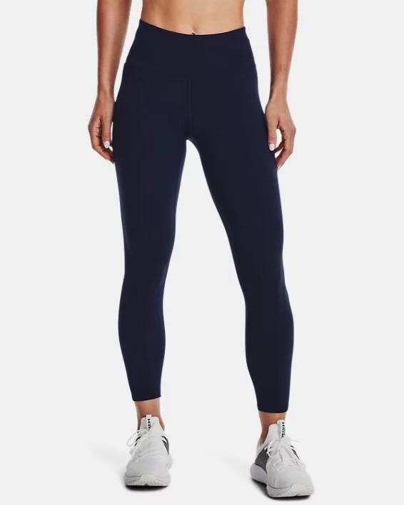 Women's Under Armour Motion High-Waisted 7/8 Ankle Leggings, Size: Medium, Ether Blue Product Image