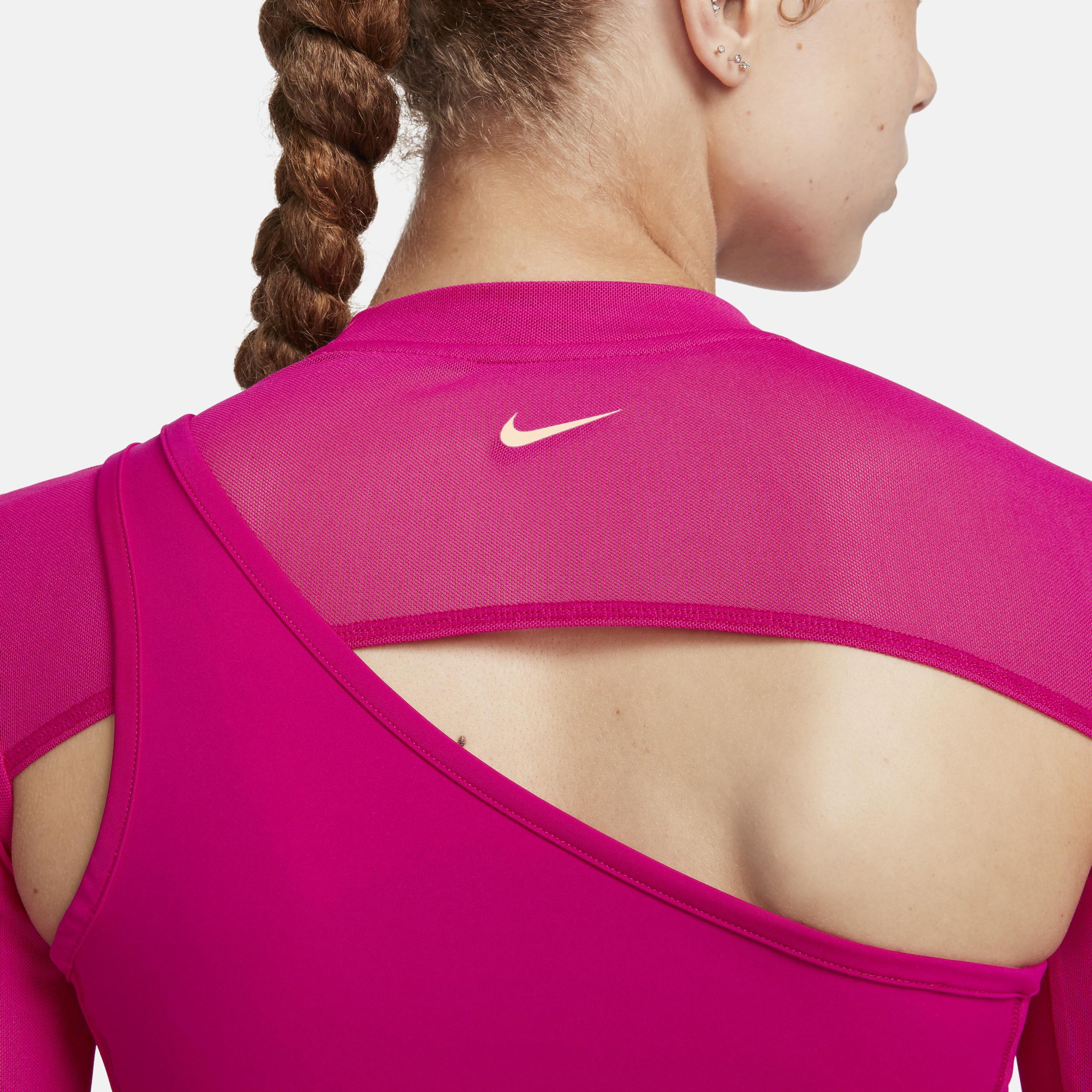 Nike Pro Women's Long-Sleeve Cropped Top Product Image