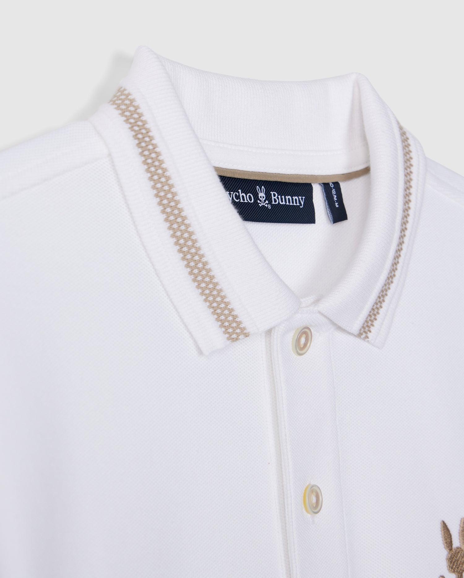 KIDS RIVIERA PIQUE POLO SHIRT - B0K640C200 Product Image