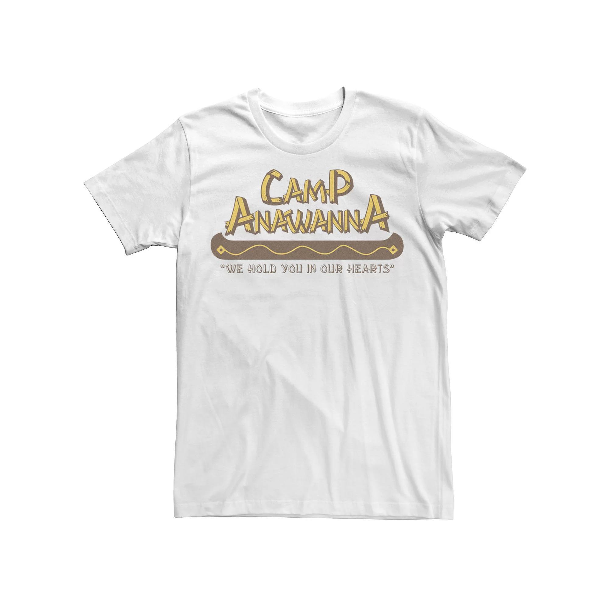 Men's Nickelodeon Salute Your Shorts Camp Anawanna Graphic Tee, Size: Medium, White Product Image