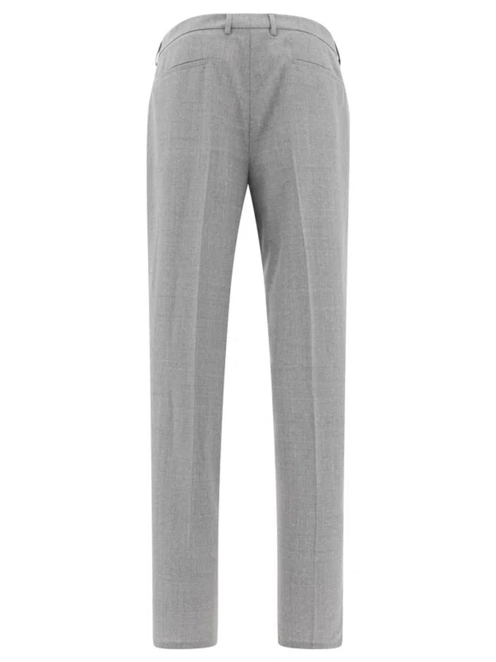 BRUNELLO CUCINELLI Pantalone Classico In Grey Product Image