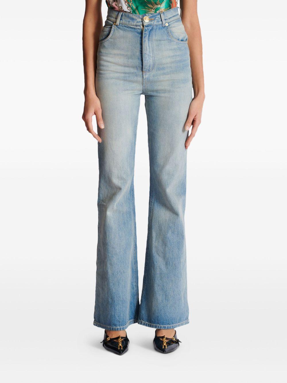 logo-patch jeans Product Image