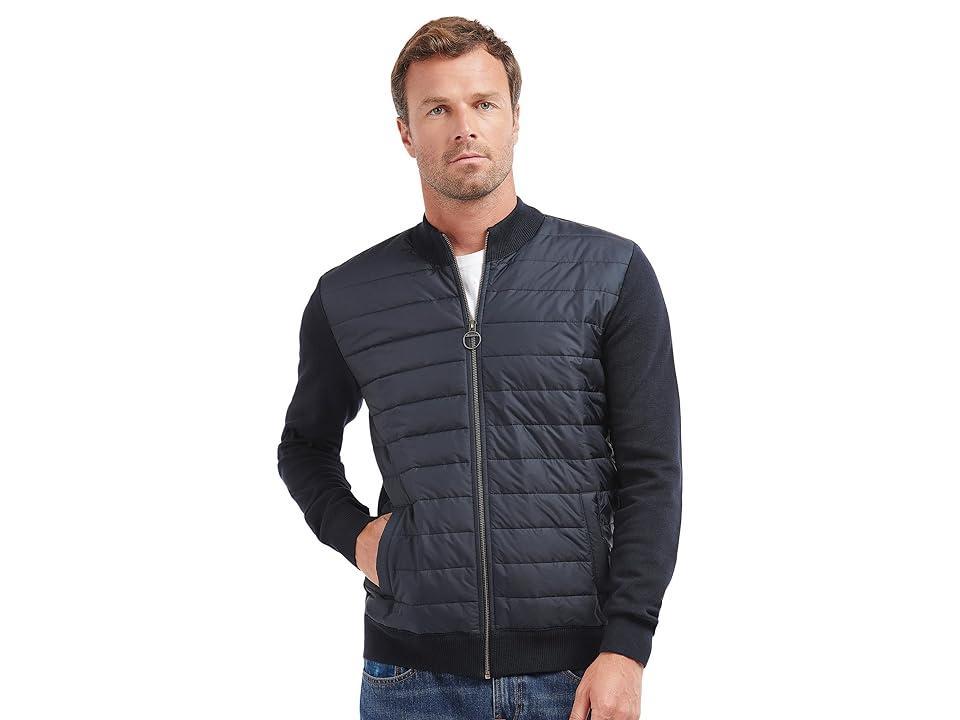 Barbour Mens Carn Baffled Full-Zip Sweater Product Image