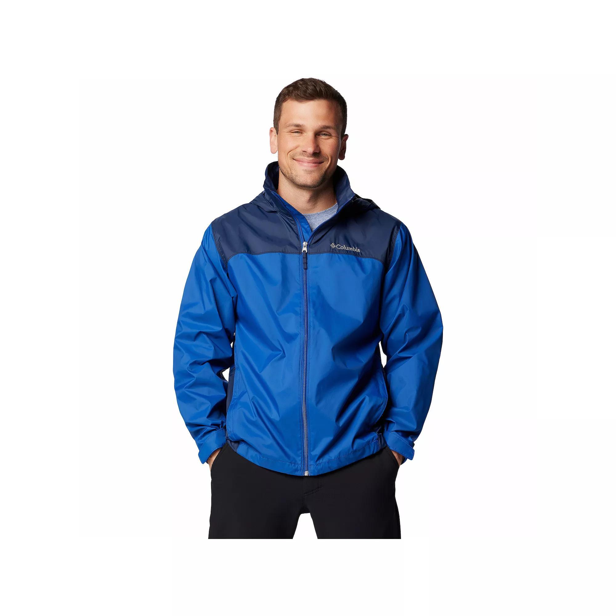 Big & Tall Columbia Glennaker LakeII Rain Jacket, Men's, Size: 4XL Tall, Delta Black Product Image