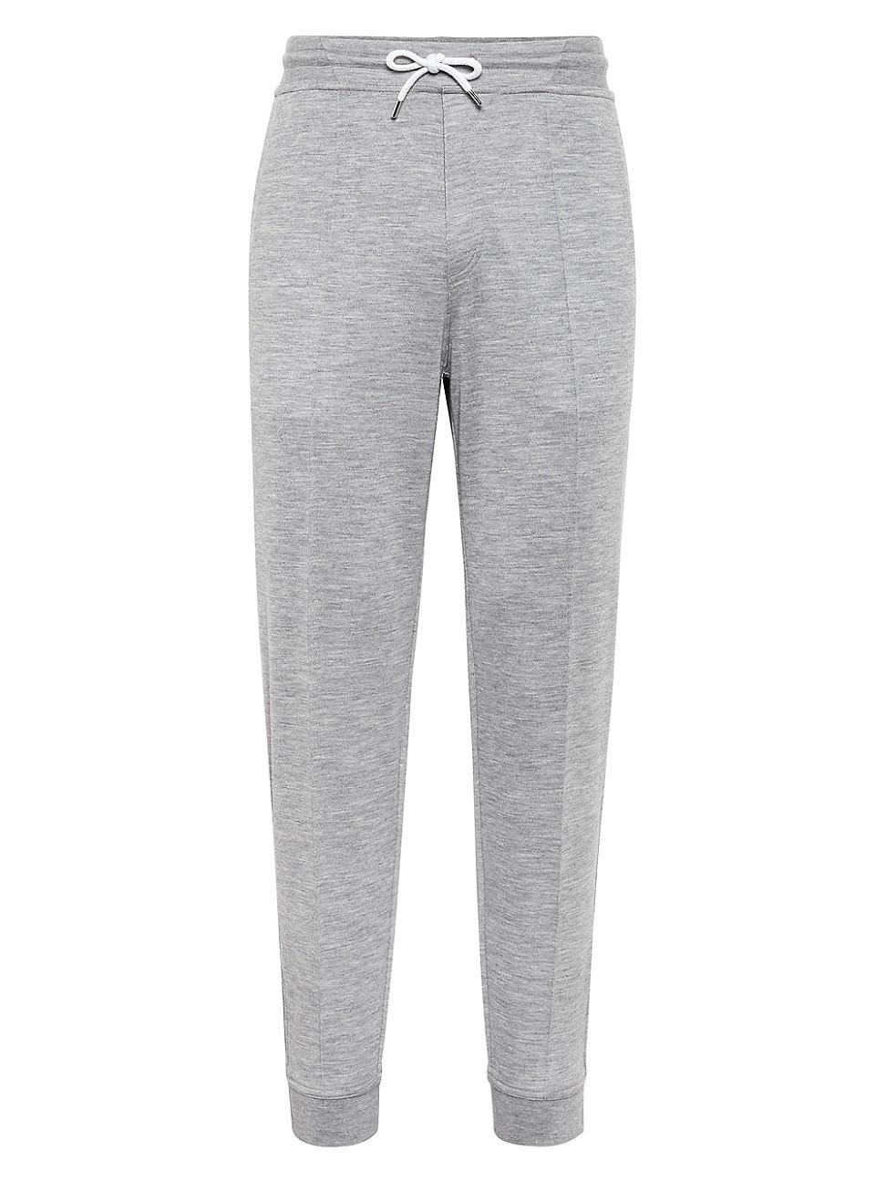 Mens French Terry Trousers with Crete Detail Product Image