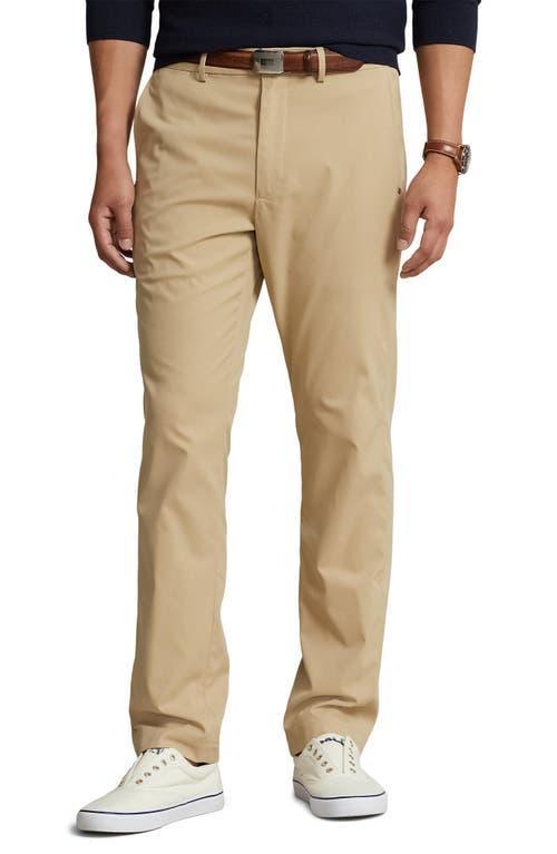 Polo Ralph Lauren Flat-Front Tailored Fit Performance Stretch Twill Pants Product Image
