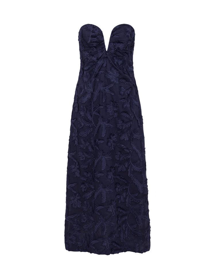 Zhen Long Dress (exchange only) - Indigo Product Image