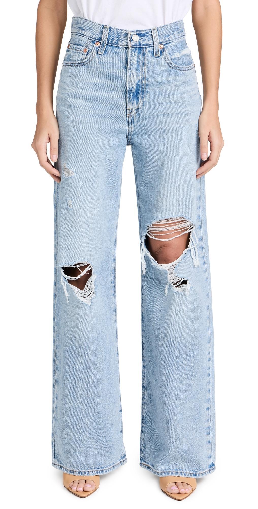 Levis Ribcage Wide Leg Jeans Probably Okay 28 Product Image