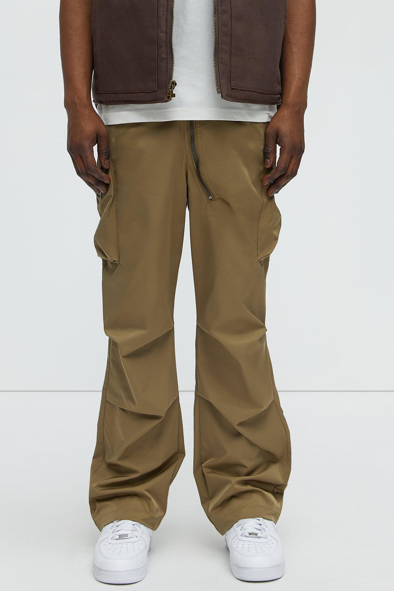 Kai Tech Straight Cargo Pants - Olive Product Image
