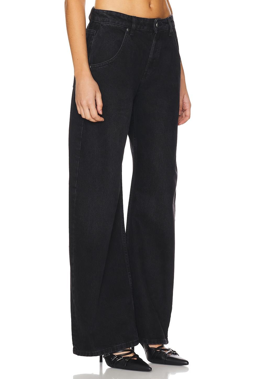 Enzo Mid Rise Barrel EB Denim Product Image