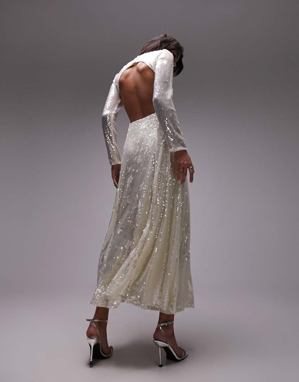 Topshop maxi sequin dress Product Image