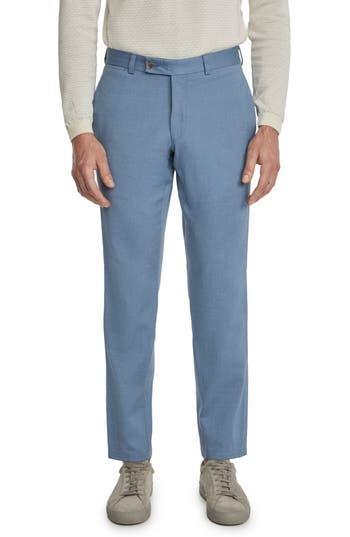 JACK VICTOR Palmer Modern Fit Pants In Light Blue Product Image