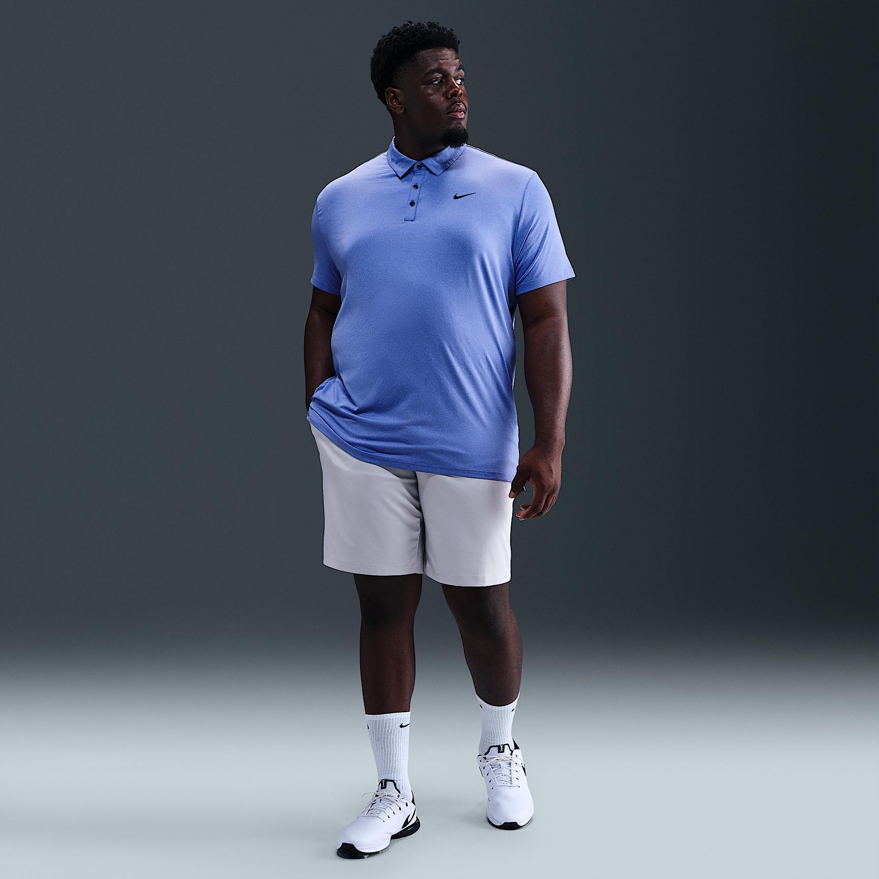 Nike Men's Tour Dri-FIT Heathered Golf Polo Product Image