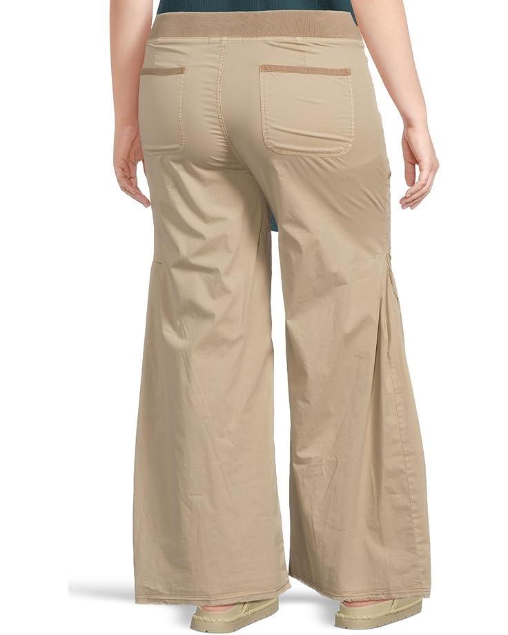 Willow Wide Leg Stretch Poplin Pants Product Image