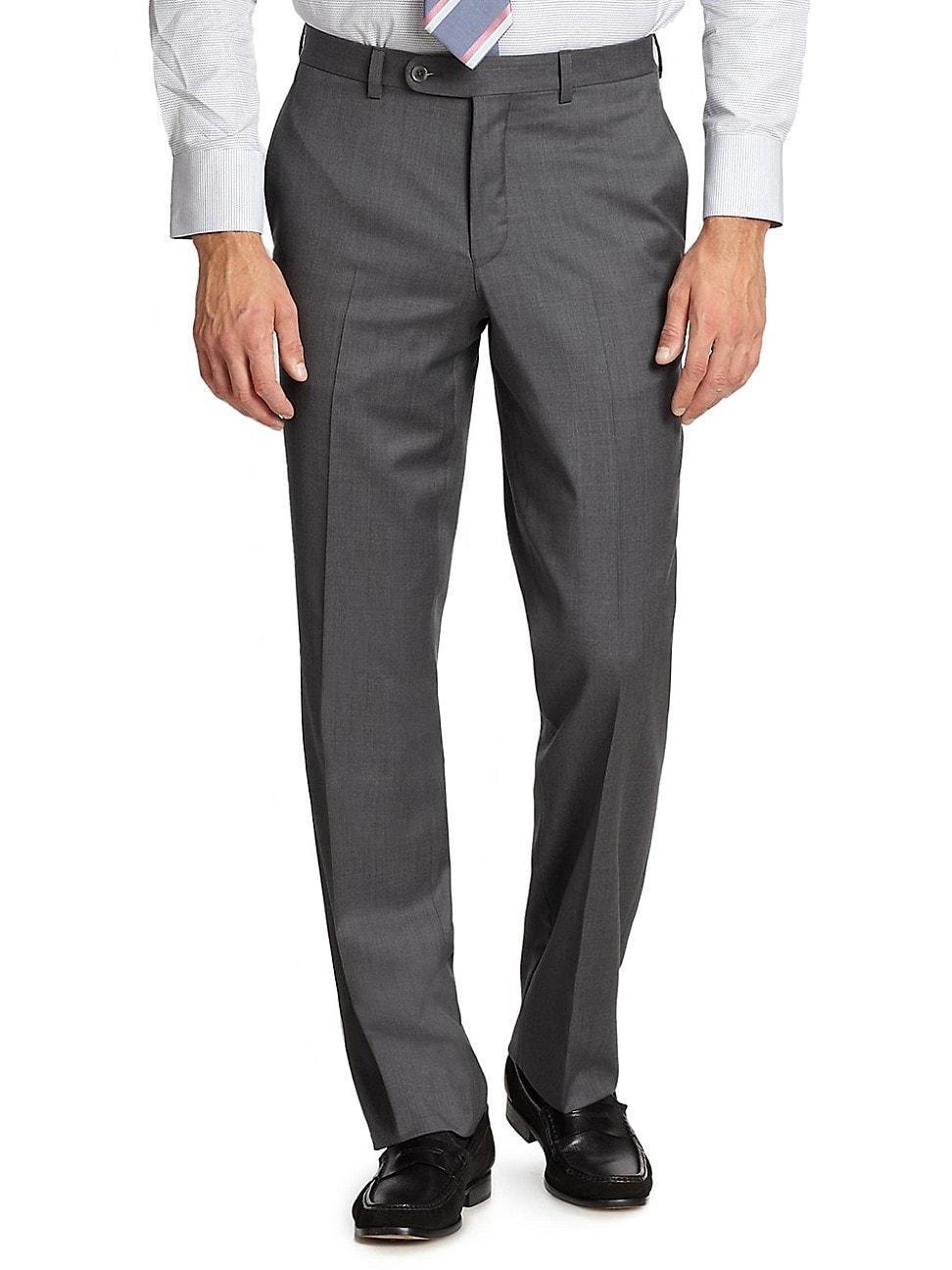 Mens COLLECTION K-Body Wool Dress Pants Product Image