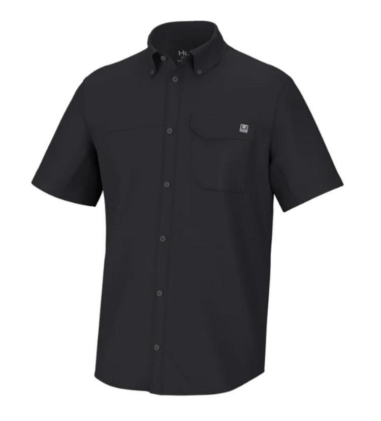 Huk® Men's S/S Solid Tide Point Button Shirt Product Image