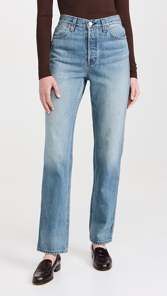 Alex Mill The Carla High Rise Straight Jeans | Shopbop Product Image