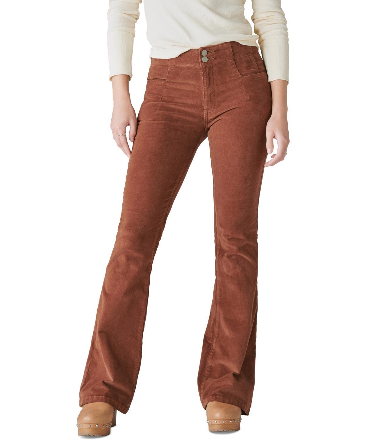 Lucky Brand High-Rise Stevie Flare in Moon Dust (Moon Dust) Women's Jeans Product Image