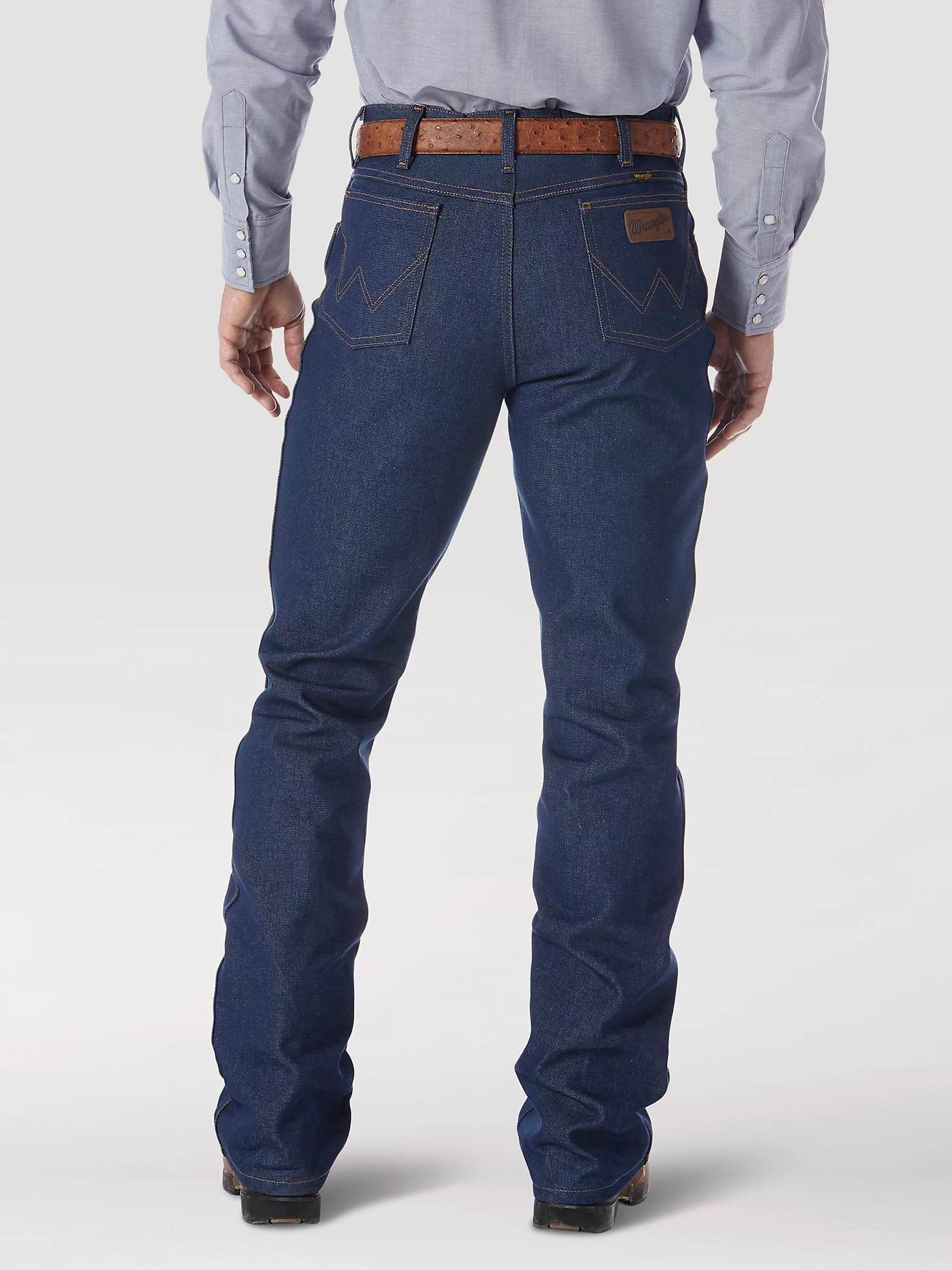Wrangler® Cowboy Cut® Boot Jean Rigid - Regular Fit | Men's JEANS | Wrangler® Product Image