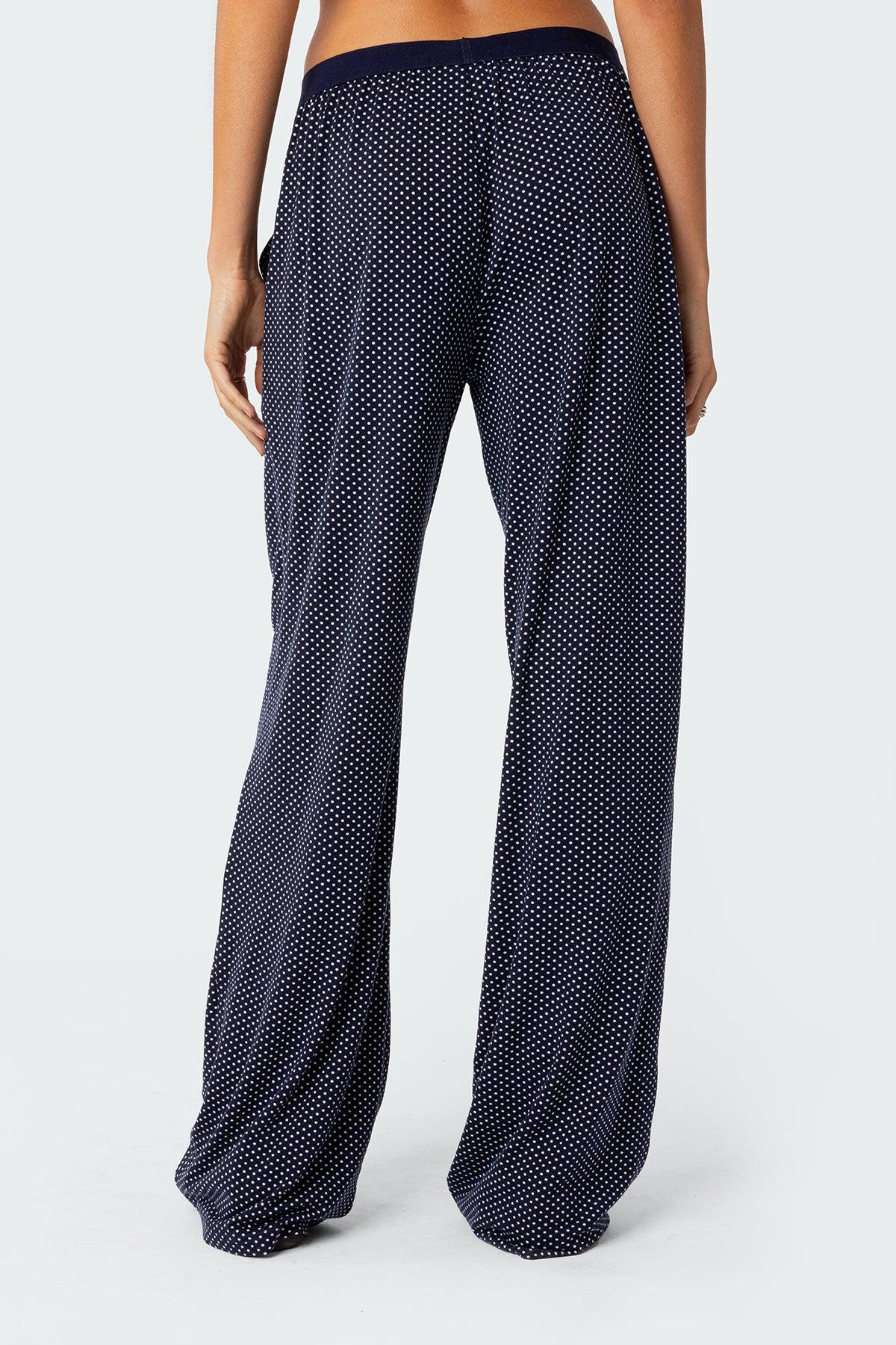 Zariah Slouchy Printed Pants Product Image