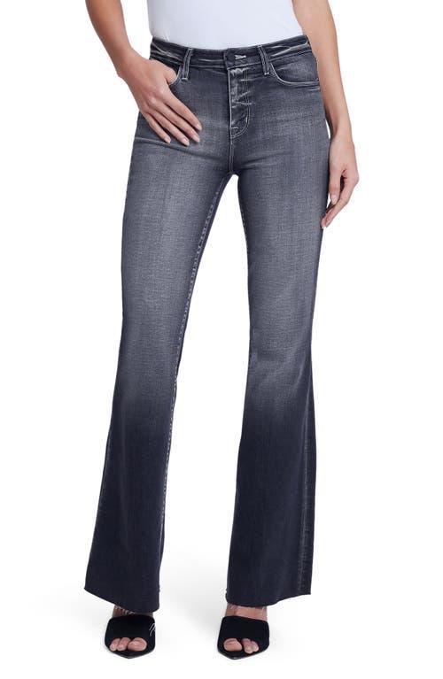 Womens Sera High-Rise Sneaker Flare Jeans Product Image