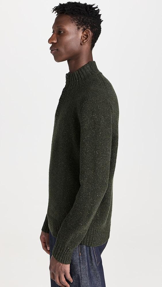 Polo Ralph Lauren Donegal Button Neck Sweater | Shopbop Product Image