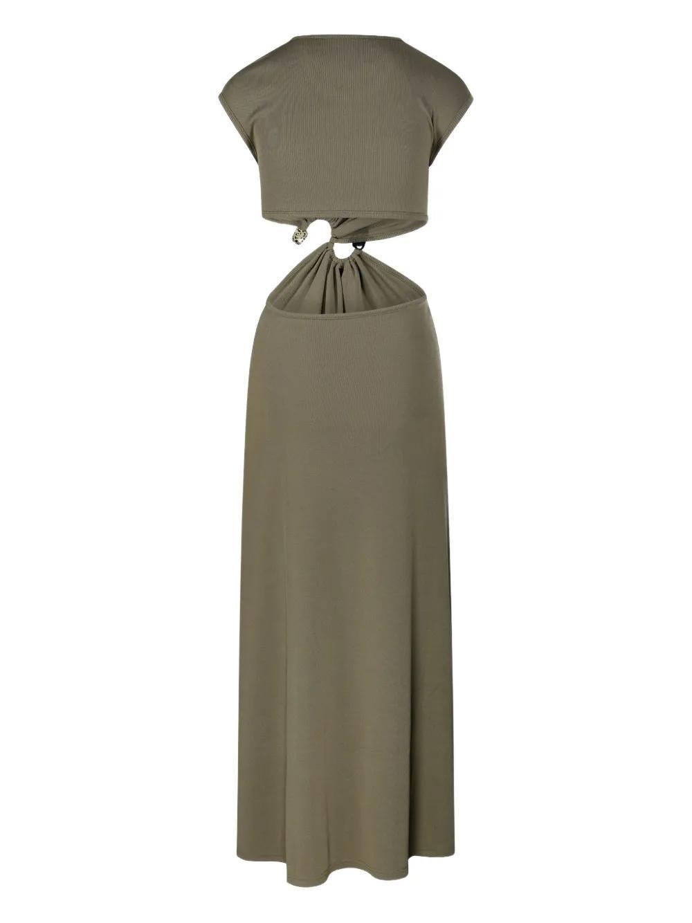 twist-detail maxi dress Product Image