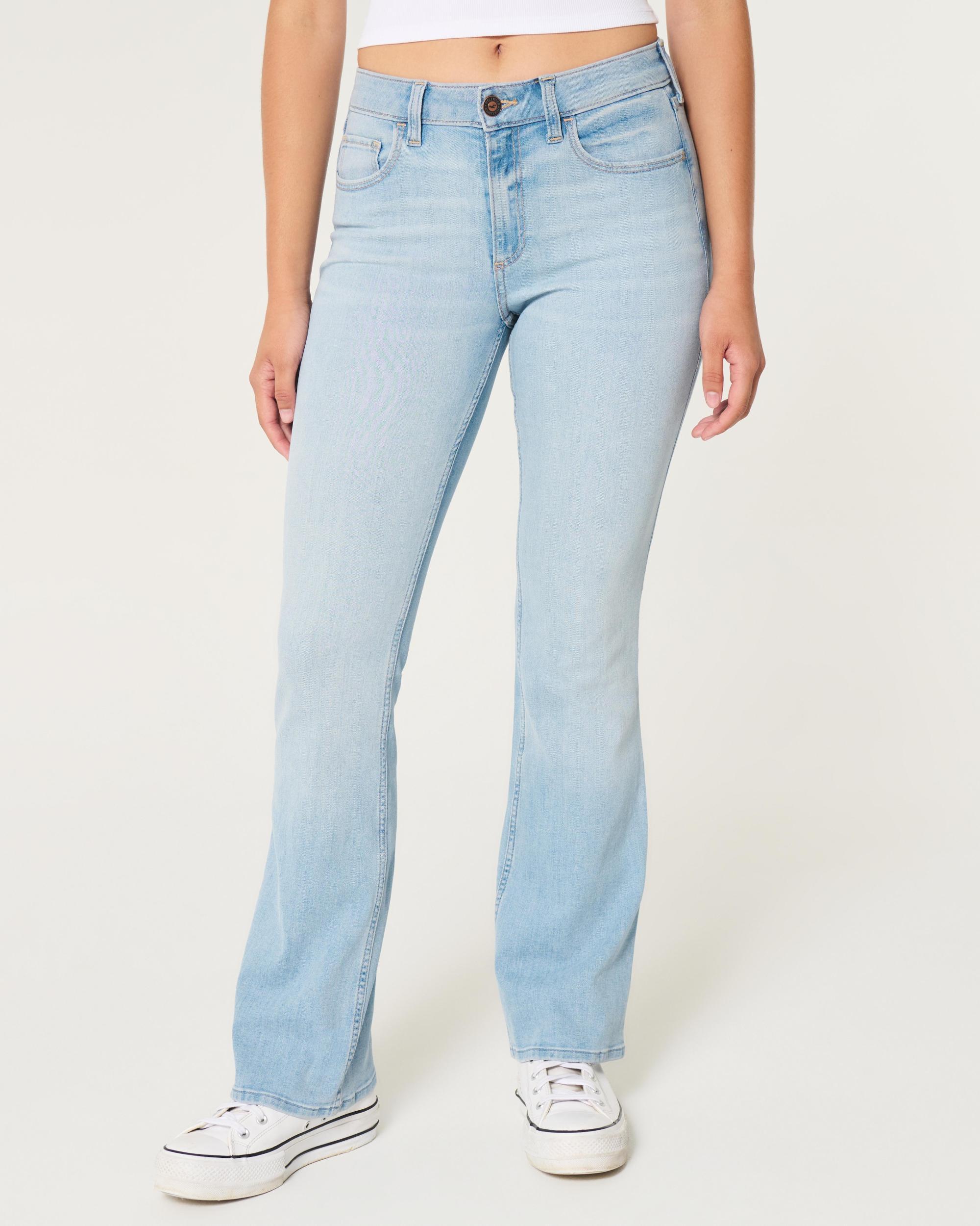 Curvy Mid-Rise Light Wash Boot Jeans Product Image
