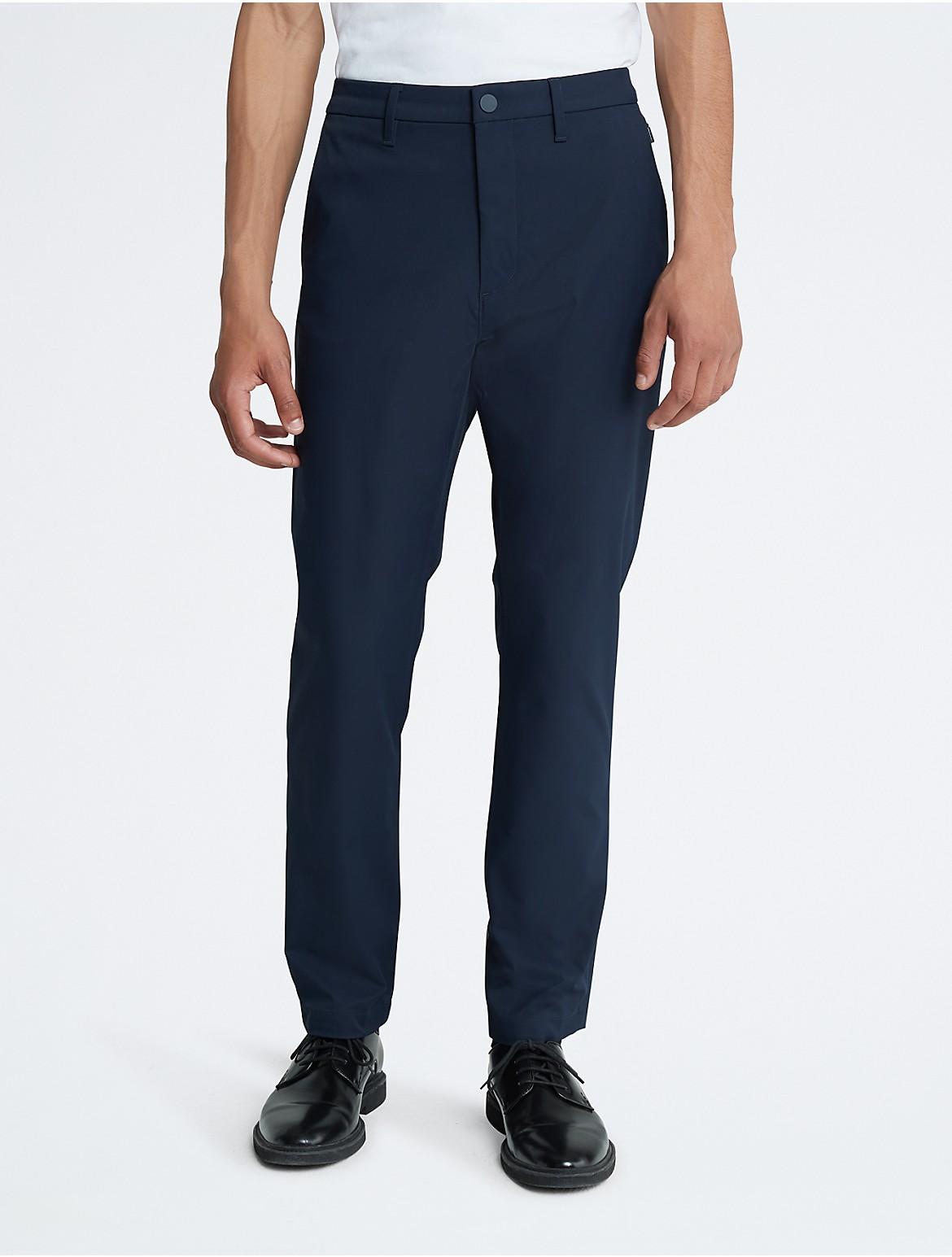 Calvin Klein Men's Tech Slim Stretch Woven Chino - Grey - 40 Product Image