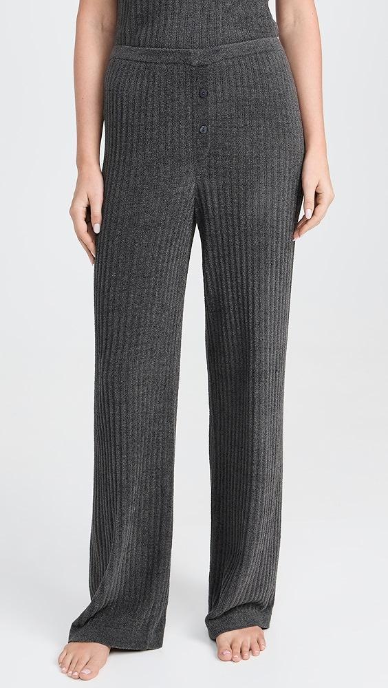 Barefoot Dreams CozyChic Ultra Light Ribbed Lounge Pants | Shopbop Product Image