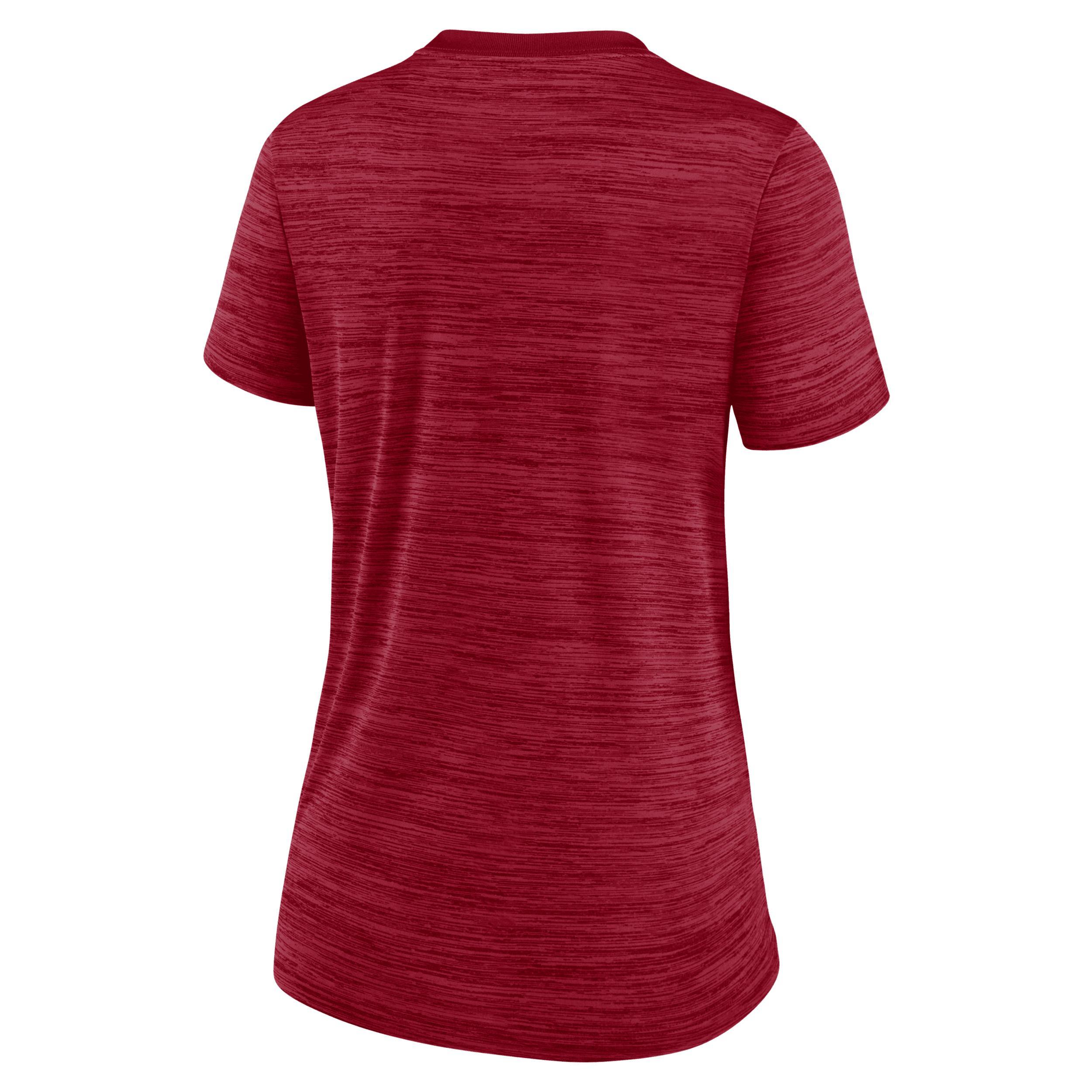 Boston Red Sox Authentic Collection City Connect Velocity Nike Women's Dri-FIT MLB T-Shirt Product Image