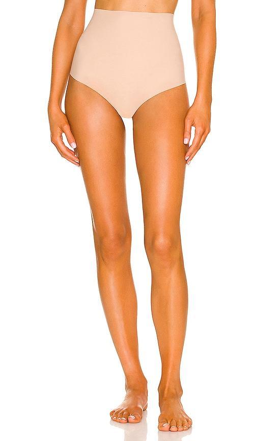High-Waist Control Thong Product Image