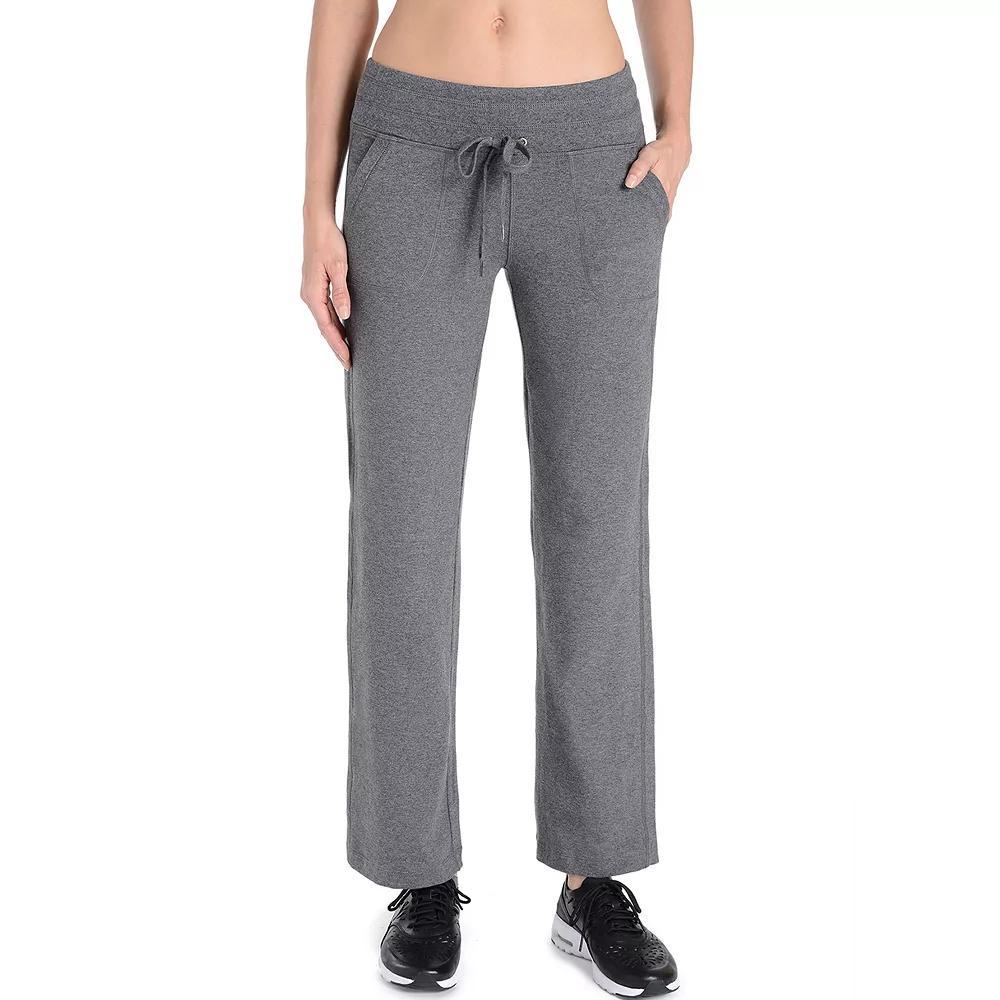 Womens Danskin Drawstring Lounge Pants Grey Gray Heather Product Image
