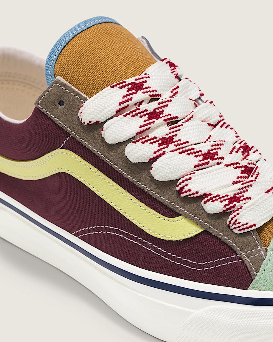 Premium Old Skool Color Block Shoe in Orange / Blue / Purple| Vans US Product Image