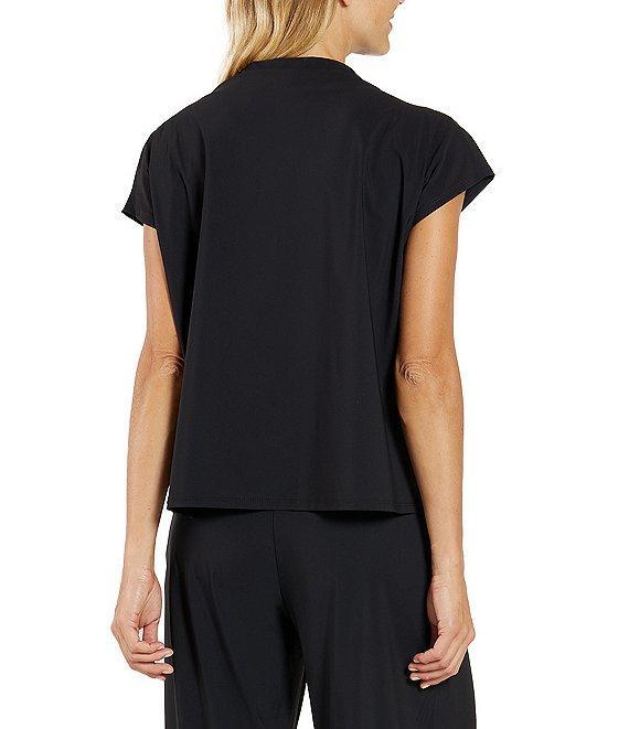 Jude Connally Tillie Ultralight Jude Cloth Drape Crew Neck Cap Sleeve Top Product Image
