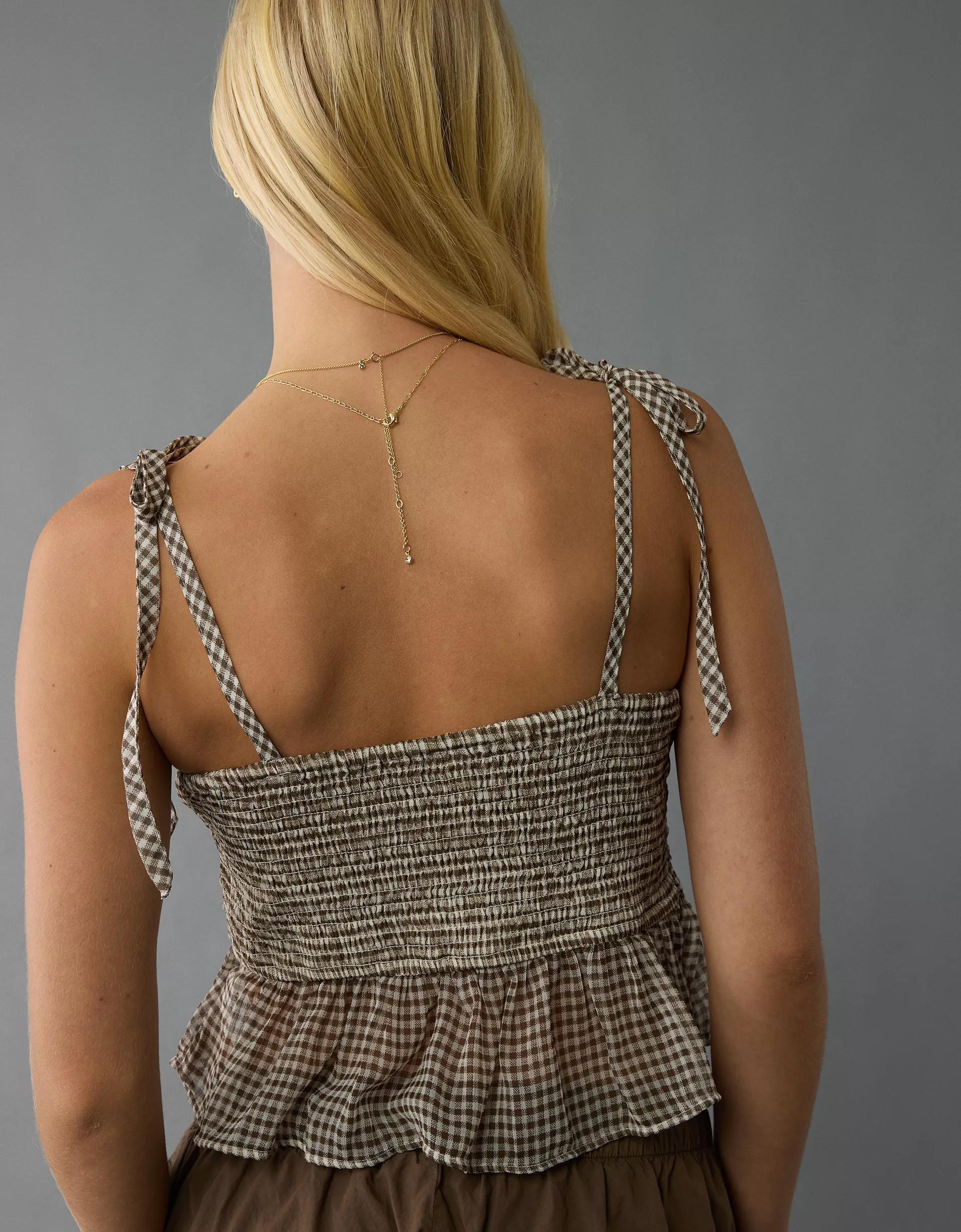 AE Corset Peplum Top Product Image