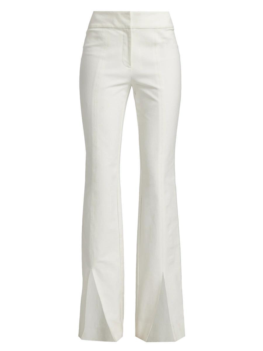 Derek Lam 10 Crosby Maeve Slit Hem Flare Pants Product Image