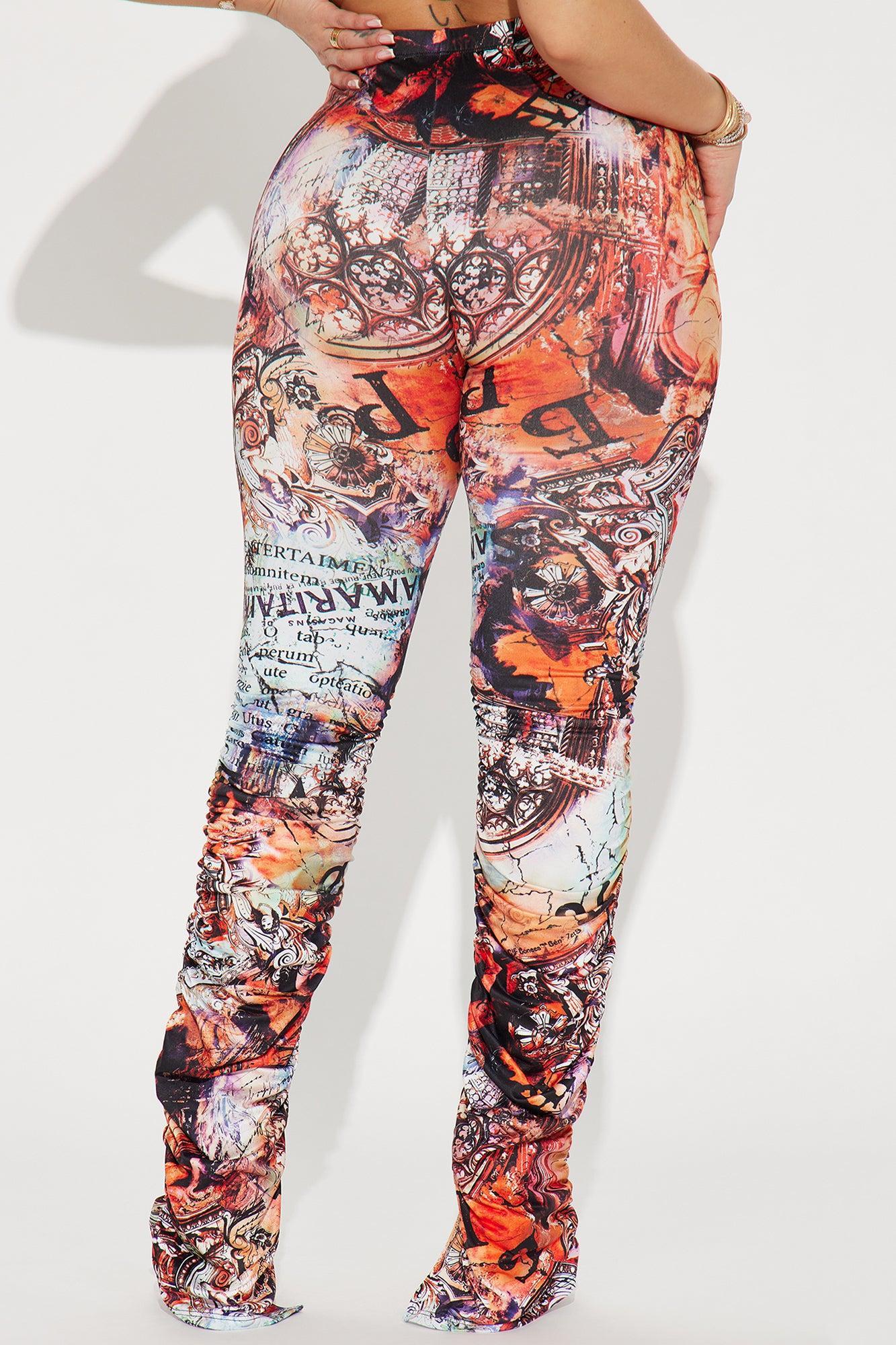 Hot N Cold Stacked Pant - Blue/combo Product Image
