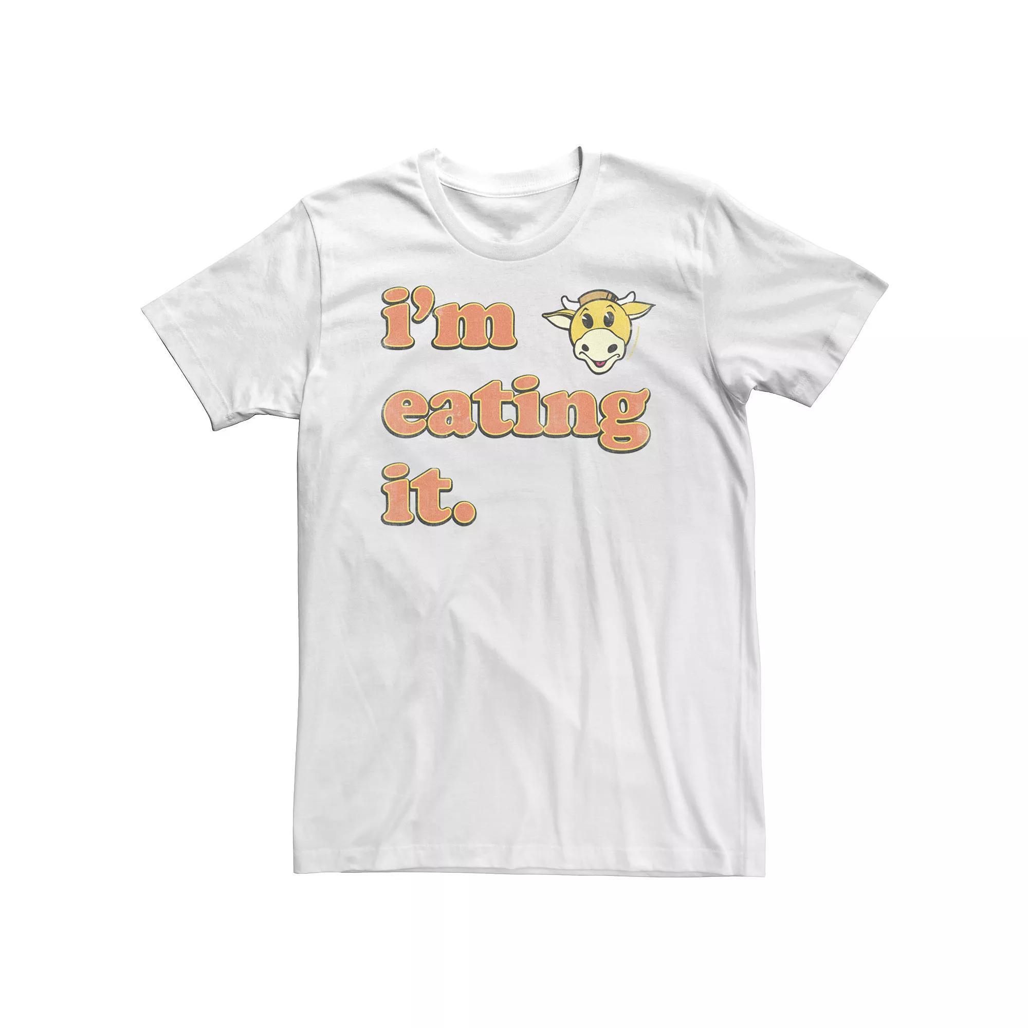 Big & Tall Jay And Silent Bob Mooby's I'm Eating It Logo Tee, Men's, Size: 3XL, White Product Image