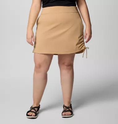 Women's Columbia All Seasons Ruched Seams Skort, Size: 1XL, Blue Product Image