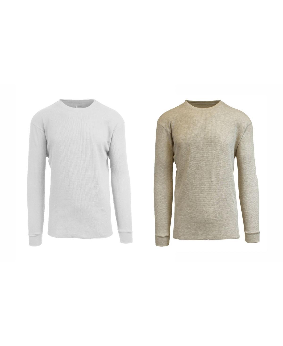 Galaxy By Harvic Mens Waffle Knit Thermal Shirt, Pack of 2 Product Image