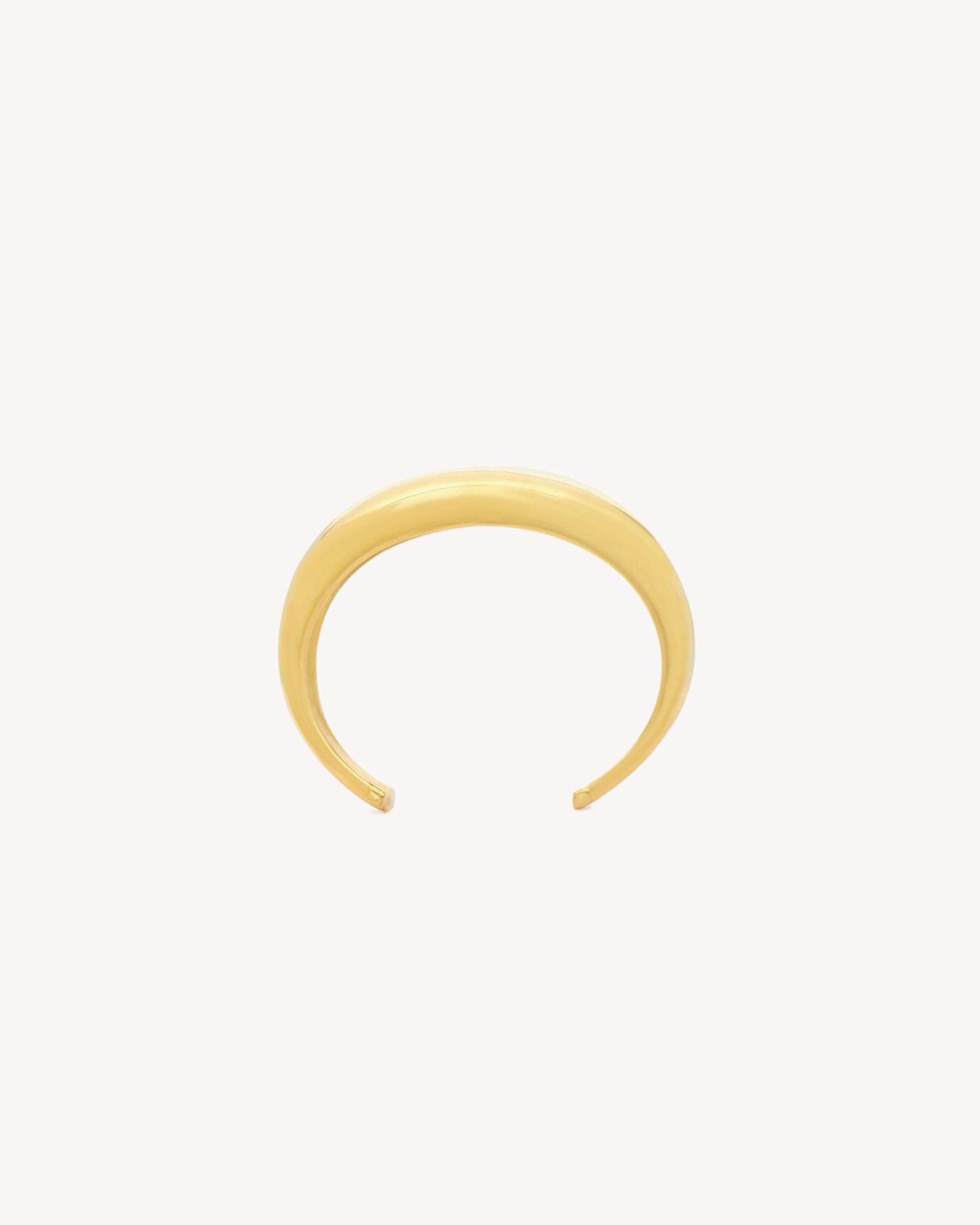 BUMPY STACKED CUFF IN METAL Product Image