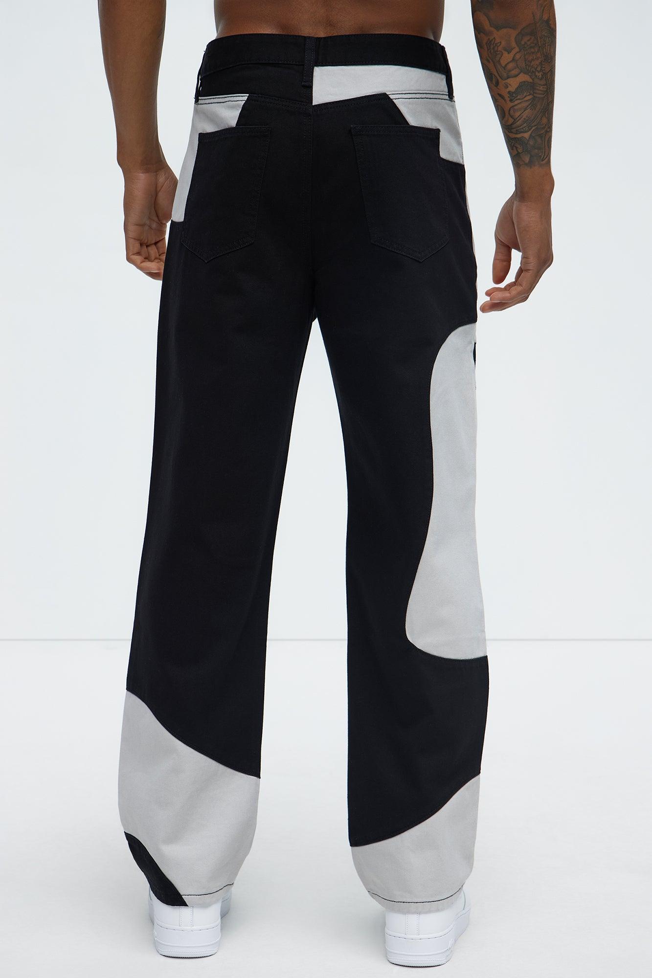 Lava Straight Pants - Black/combo Product Image