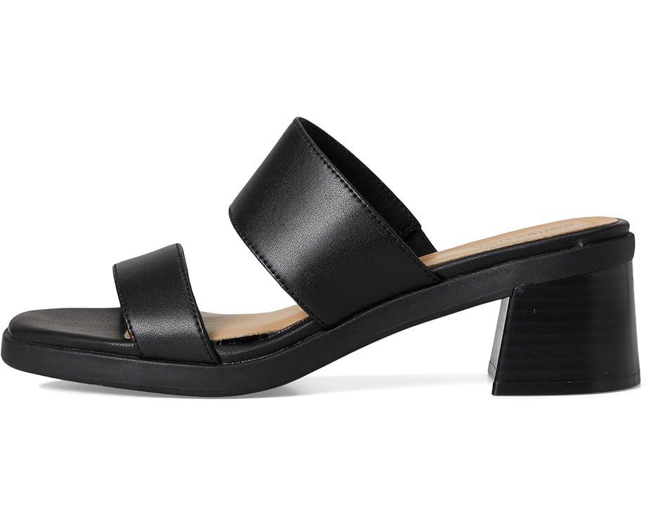 The Saige Double-Strap Sandal in Leather Product Image