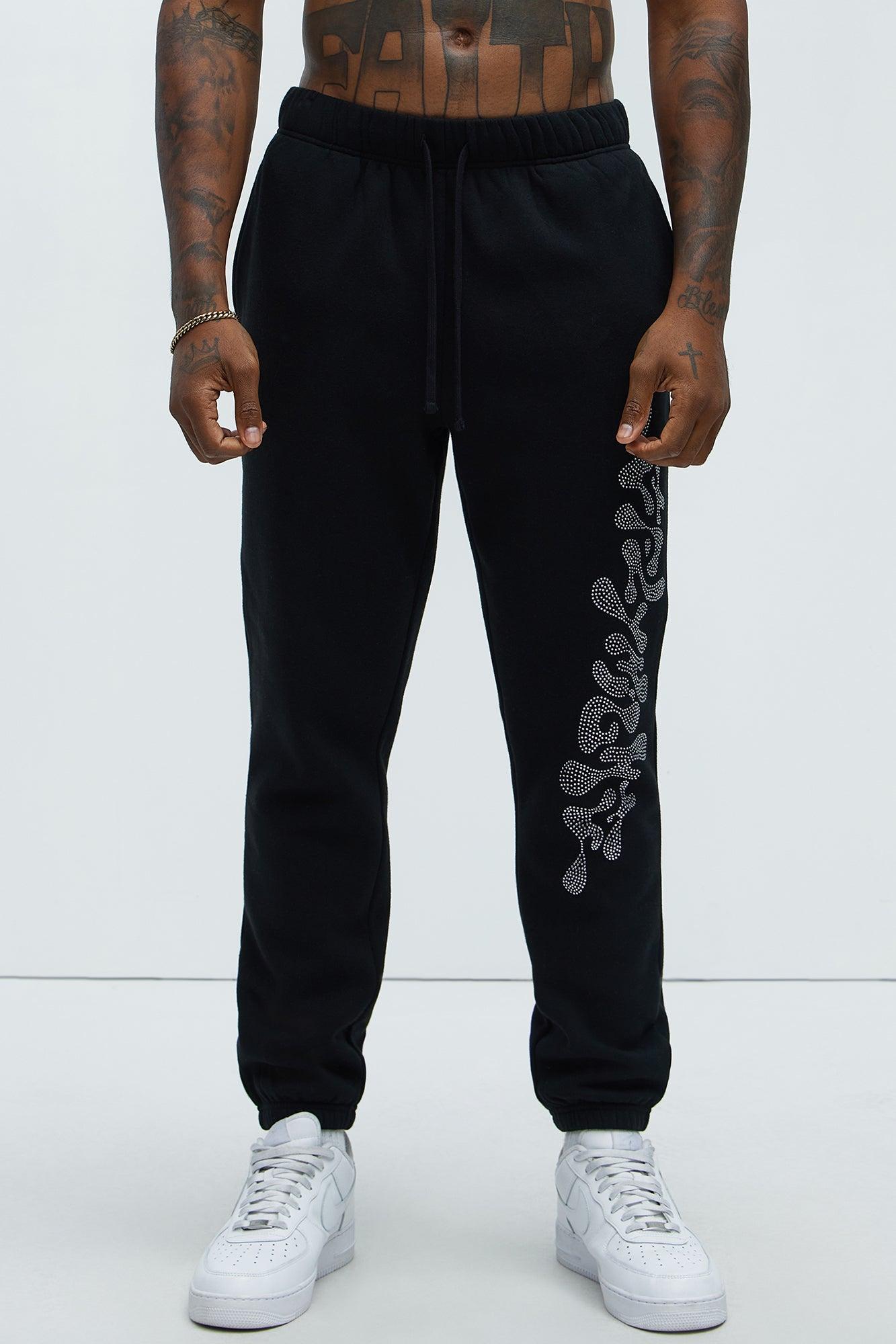 Tyson Fly High Oversized Jogger - Black Product Image